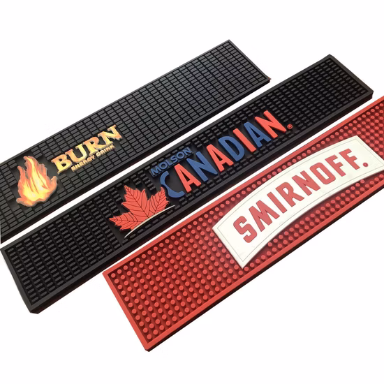 格安PVCビールバーマット（ロゴなし）